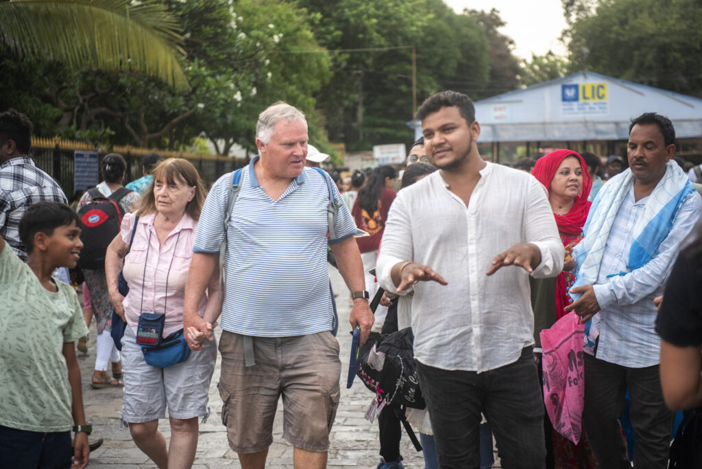 Mumbai tour with a local guide exploring the city
