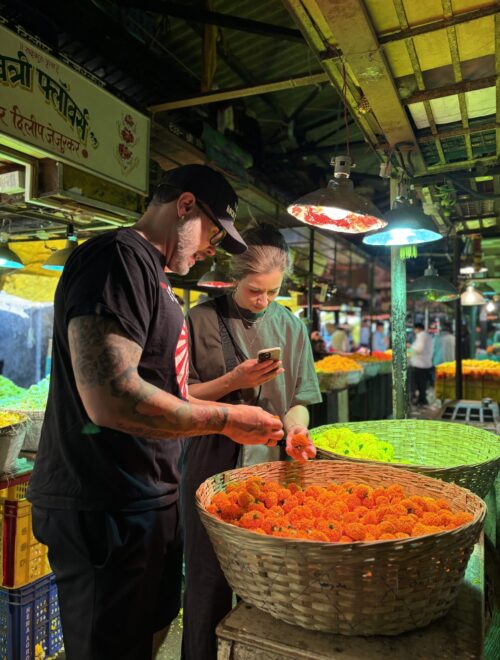 Mumbai Morning Market Tour of Flower Fish and More