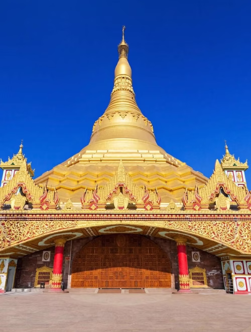 Kanheri Caves & Golden Pagoda Temple – Private Mumbai Tour