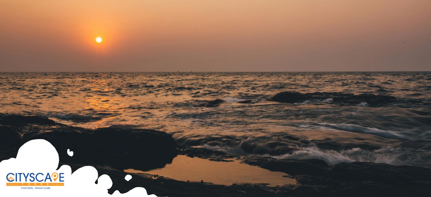 Evening Marine Drive and Sunset (6_00pm)