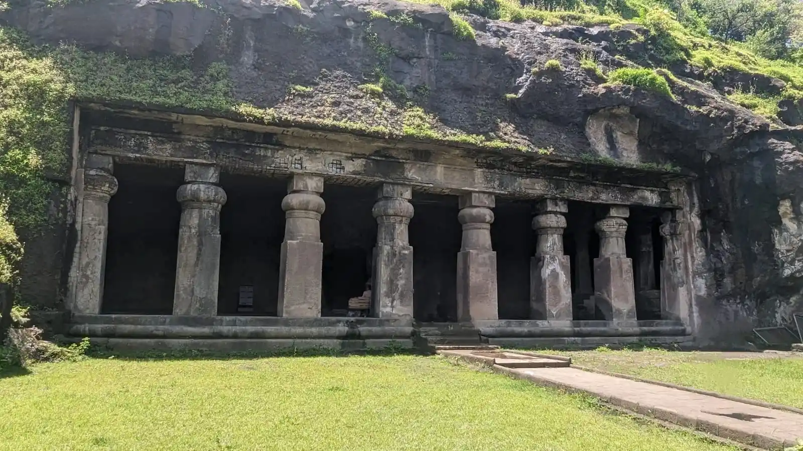 The quieter Buddhist caves on the eastern hill of Elephanta Island, a lesser-known but fascinating stop on every Elephanta Caves trip from Mumbai
